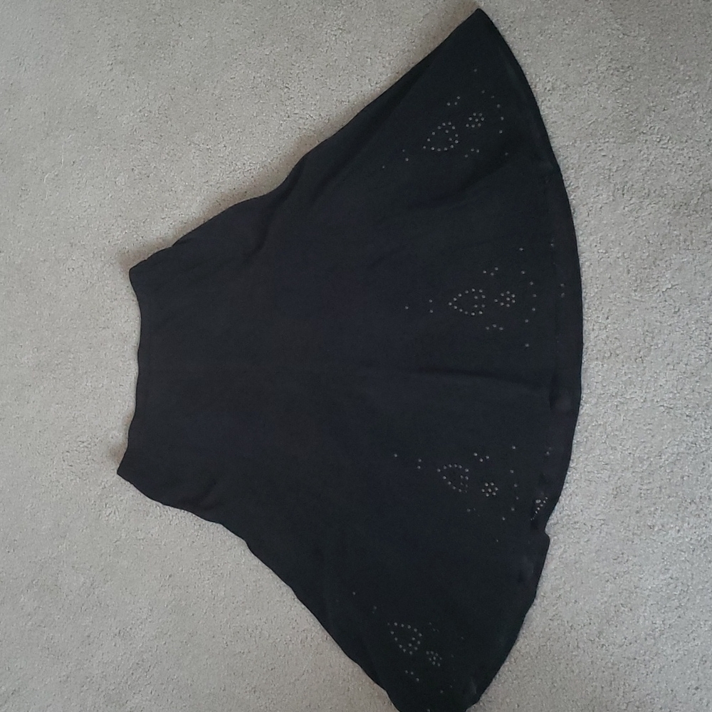 Black Western Skirt
